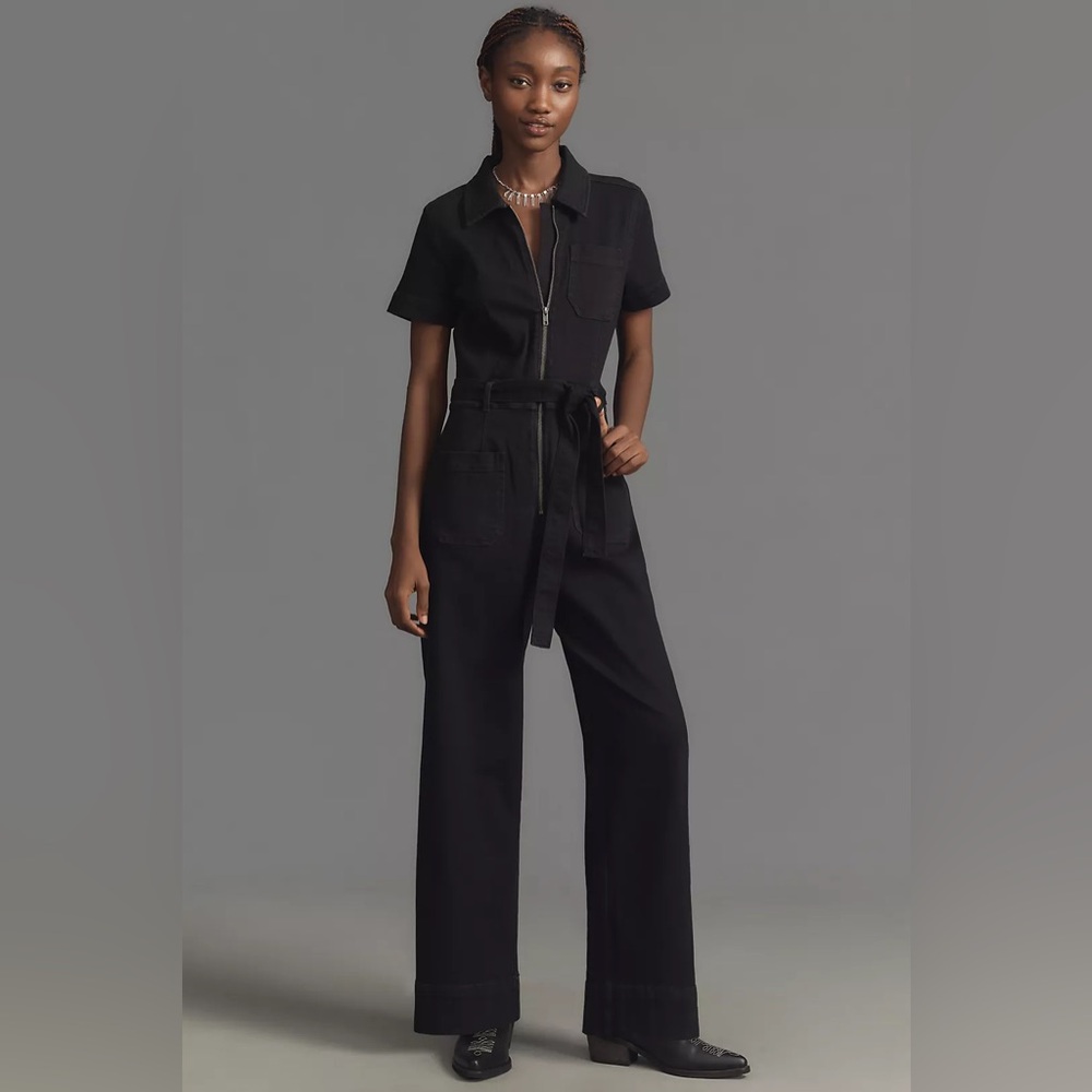 The Colette Weekend Denim Jumpsuit by Maeve - 10